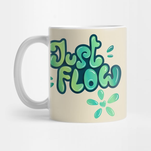 Just flow liquid lettering by nobelbunt